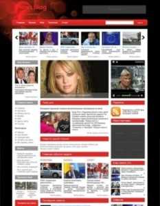 Тема для wordpress News Blog